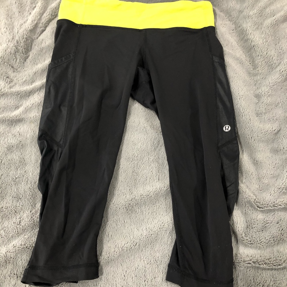 Lululemon Black Crops